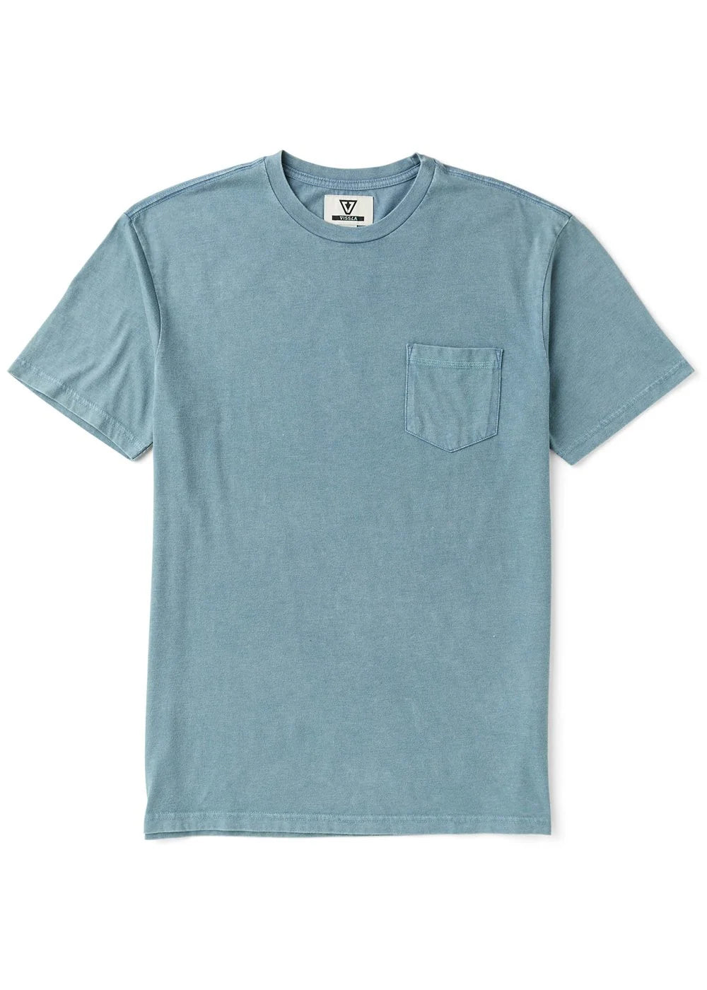 Vissla | Cosmic Wash Pocket Tee | Blue Haze | Front | Vagabond | Apparel | Boutique