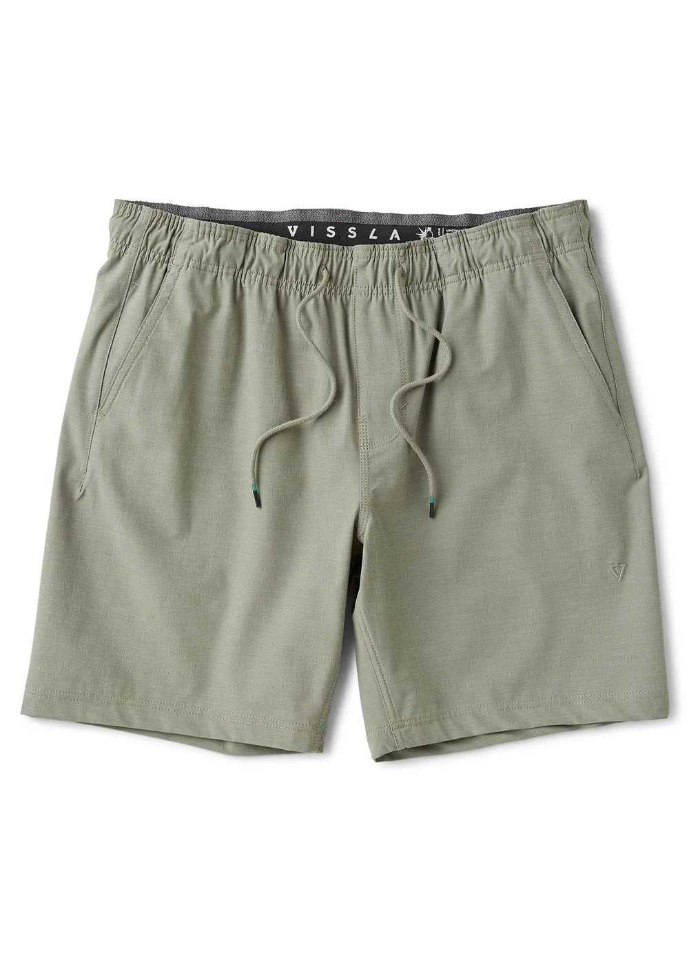 Vissla | Hemp No See Ums Eco 18" Elastic Walkshort | Fatigue | Vagabond | Apparel | Boutique
