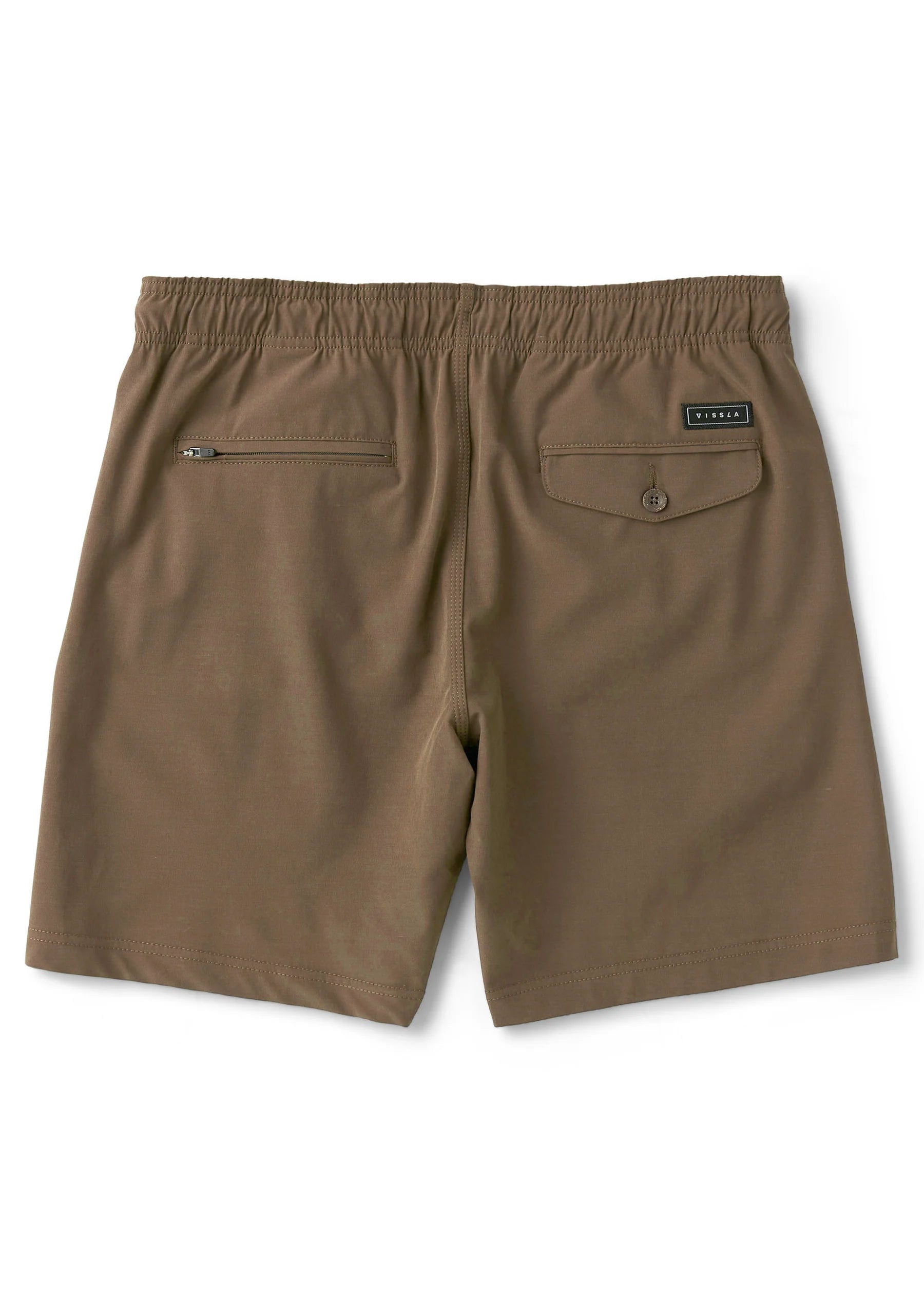 Vissla | Hemp No See Ums Eco 18" Elastic Walkshort | Ranger | Back | Vagabond | Apparel | Boutique
