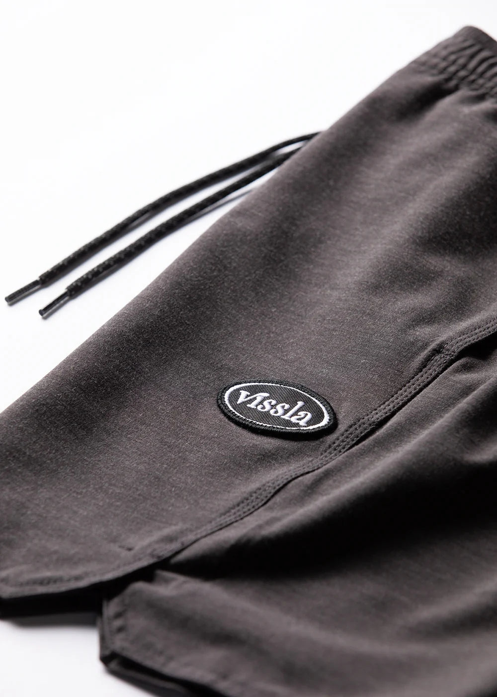 Vissla | Solid Sets 17.5" Ecolastic | Black | Close | Vagabond | Apparel | Boutique