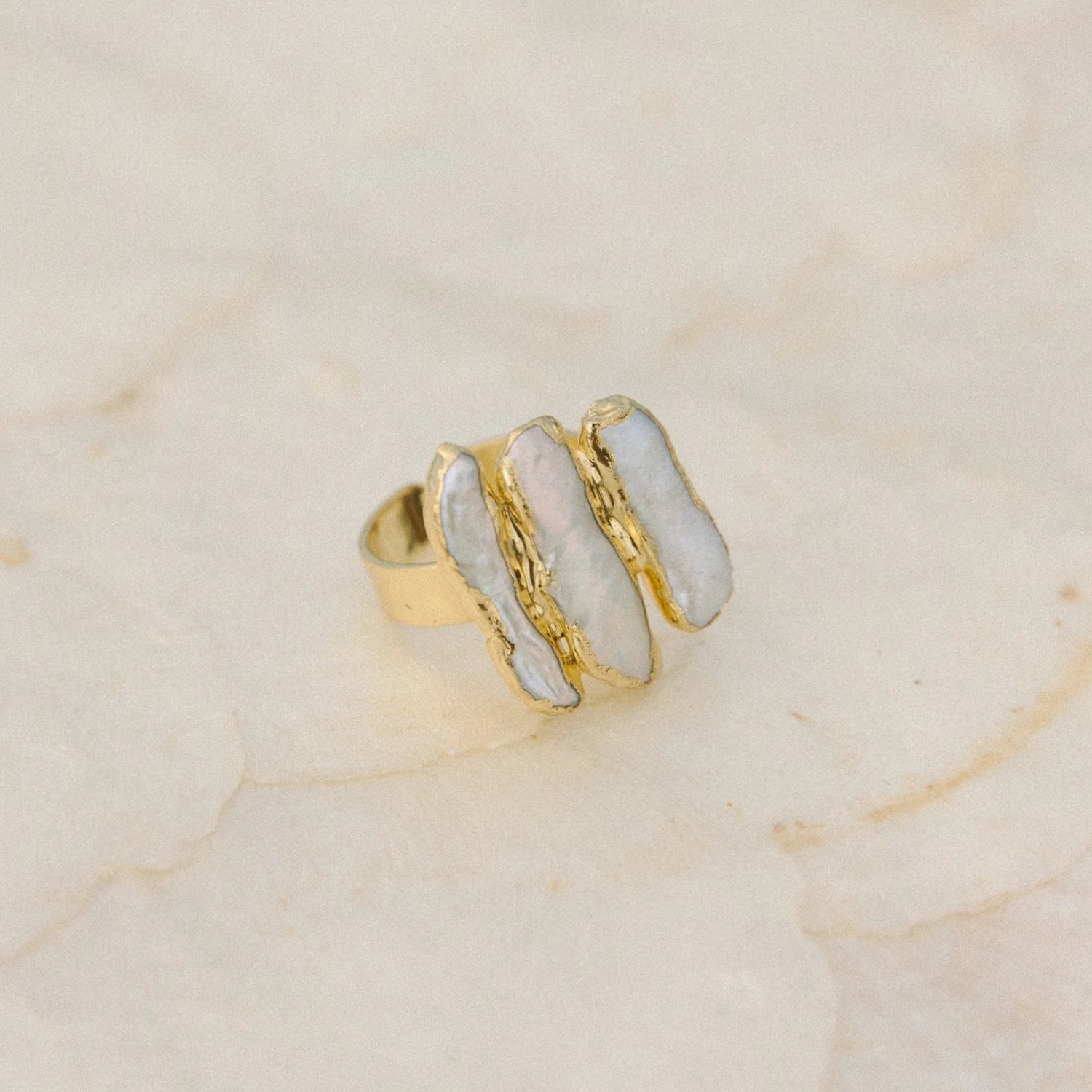 Voyage | Natural Pearl Ring | Stock | Vagabond | Apparel | Boutique