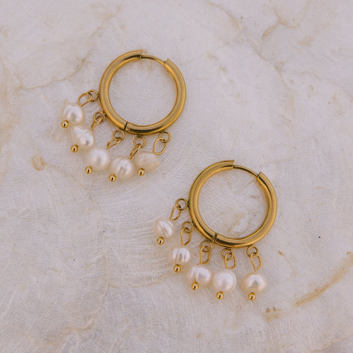 Voyage Pearl Drop Earrings | Vagabond Apparel Boutique