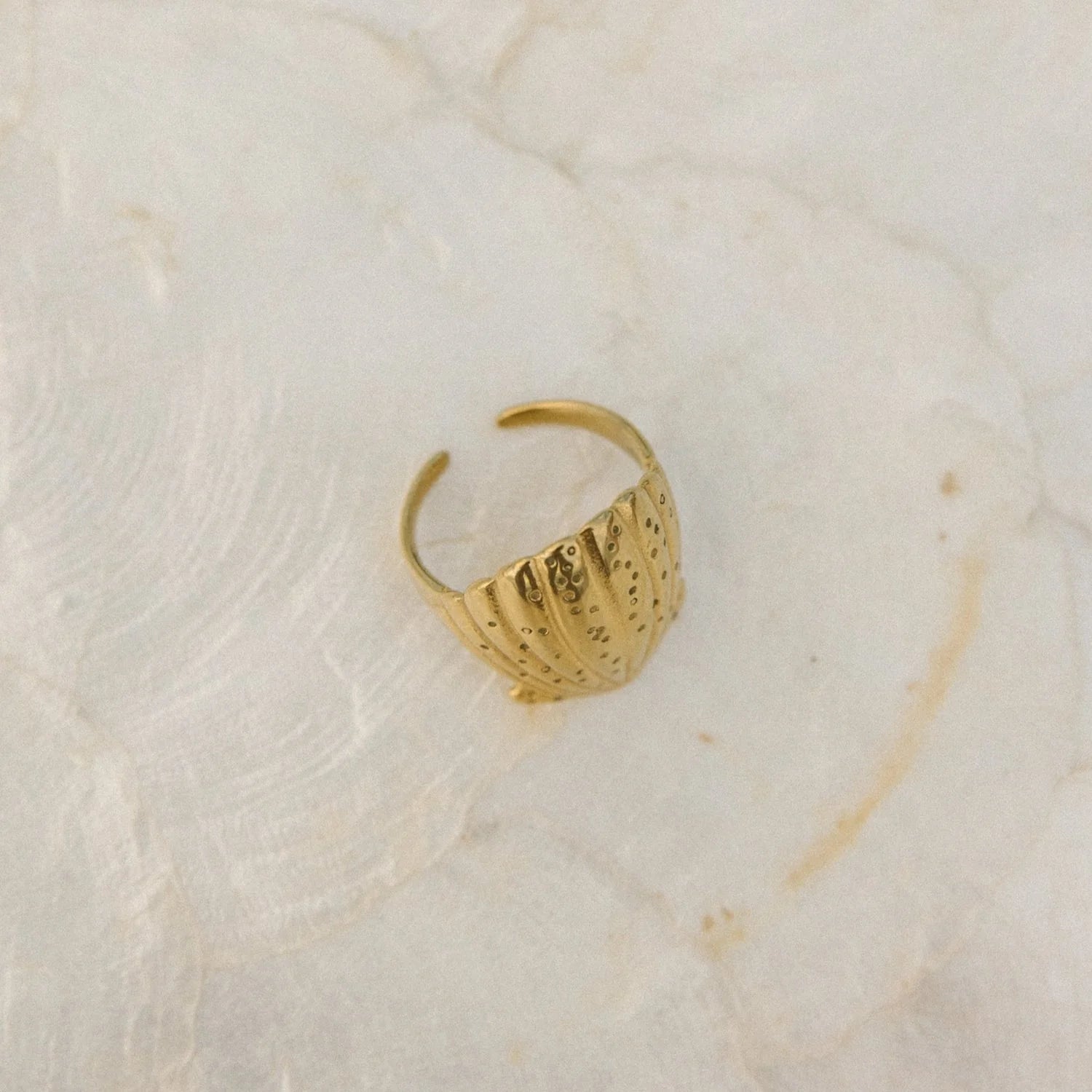 Voyage | Scallop Shell Ring | Vagabond | Apparel | Boutique