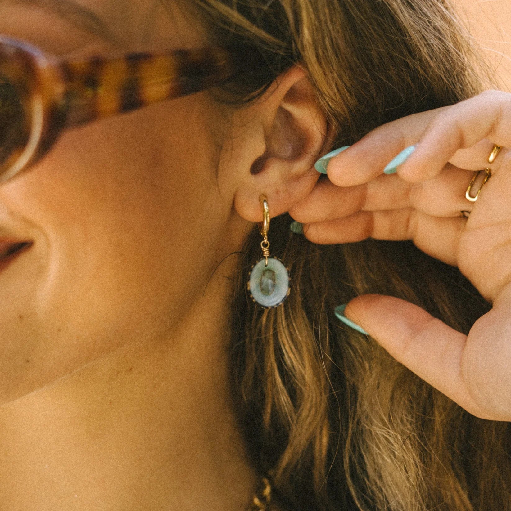 Voyage | Seafoam Shell Earrings | Vagabond | Apparel | Boutique