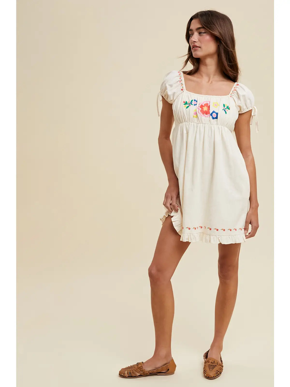 Wishlist | Embroidery Mini Dress | Vagabond | Apparel | Boutique