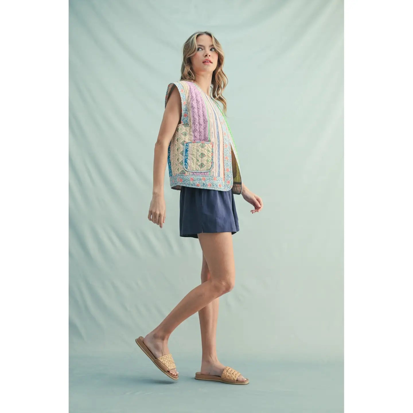 Wishlist | Quilted Vest | Side | Vagabond | Apparel | Boutique