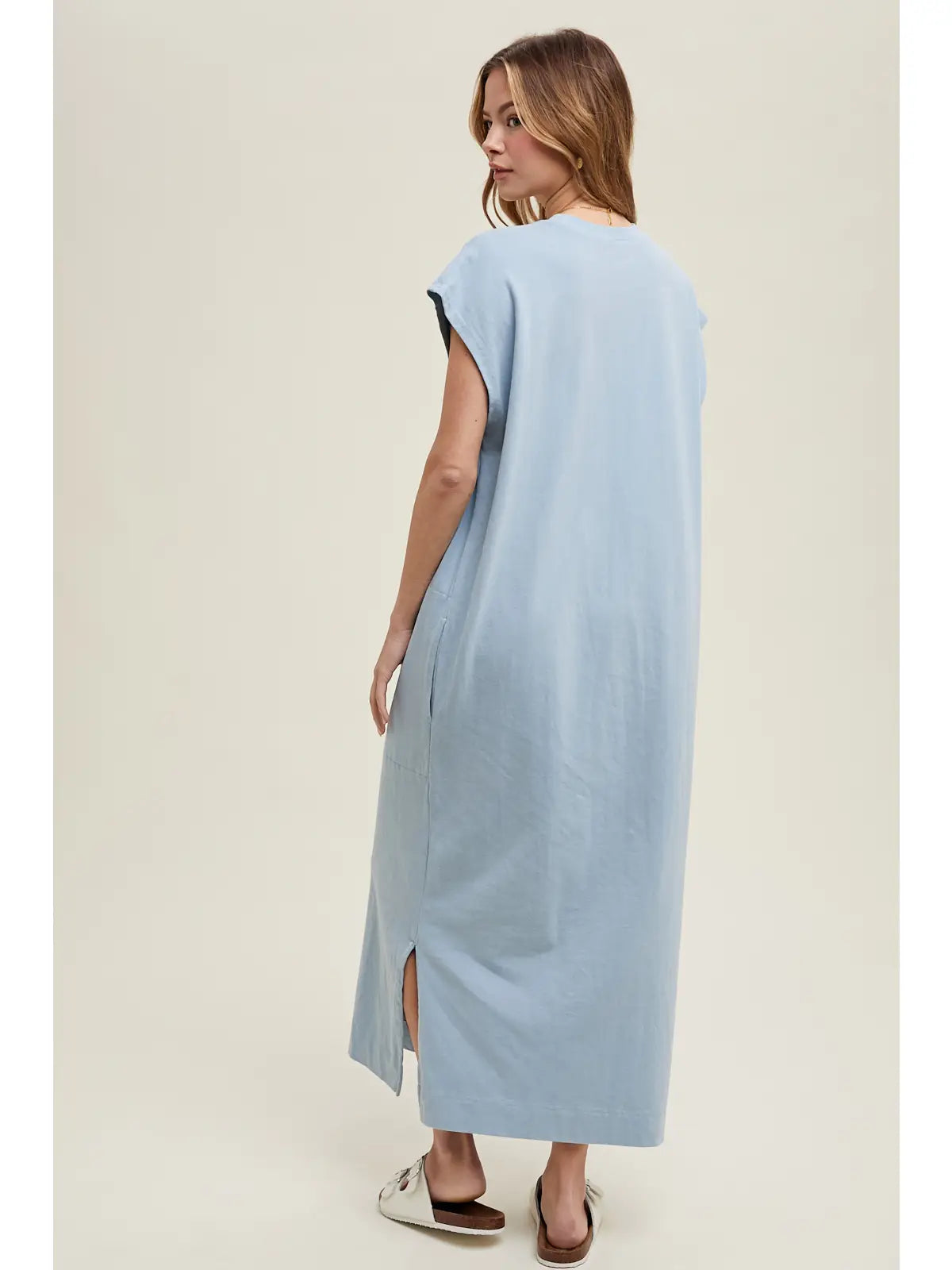 Wishlist | Tee Shirt Midi Dress | Back | Vagabond | Apparel | Boutique