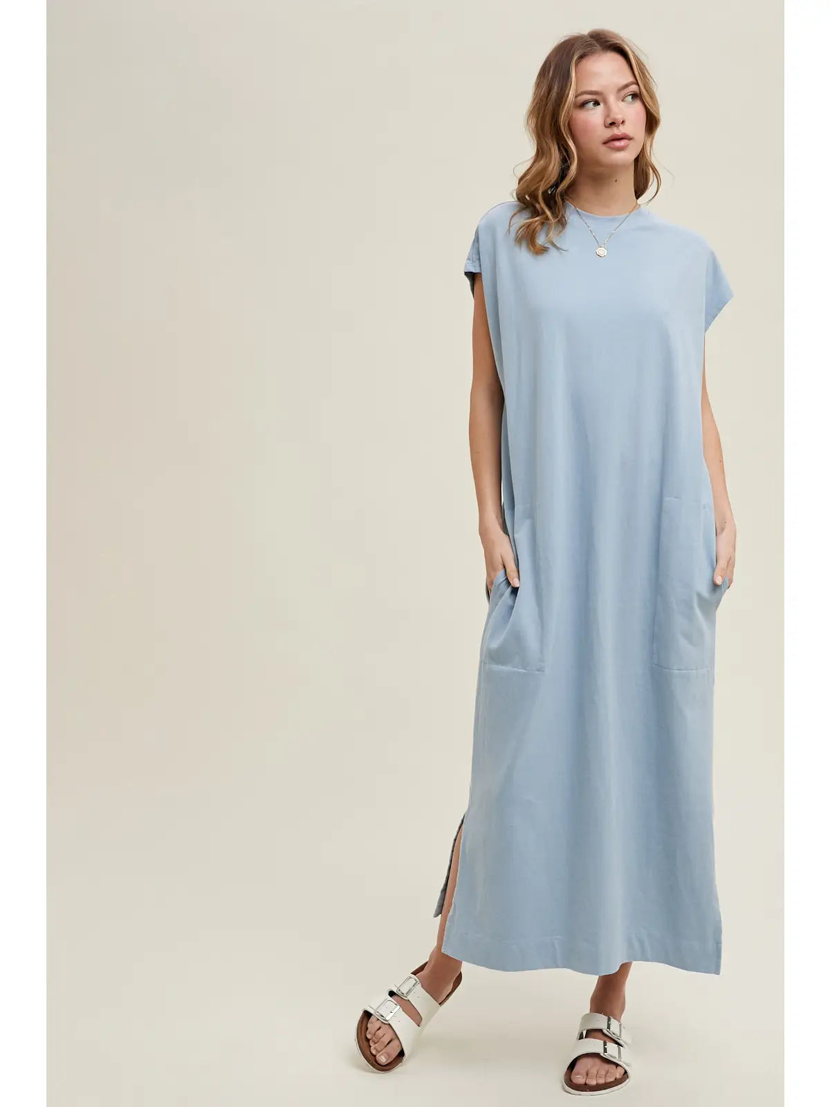 Wishlist | Tee Shirt Midi Dress | Front | Vagabond | Apparel | Boutique