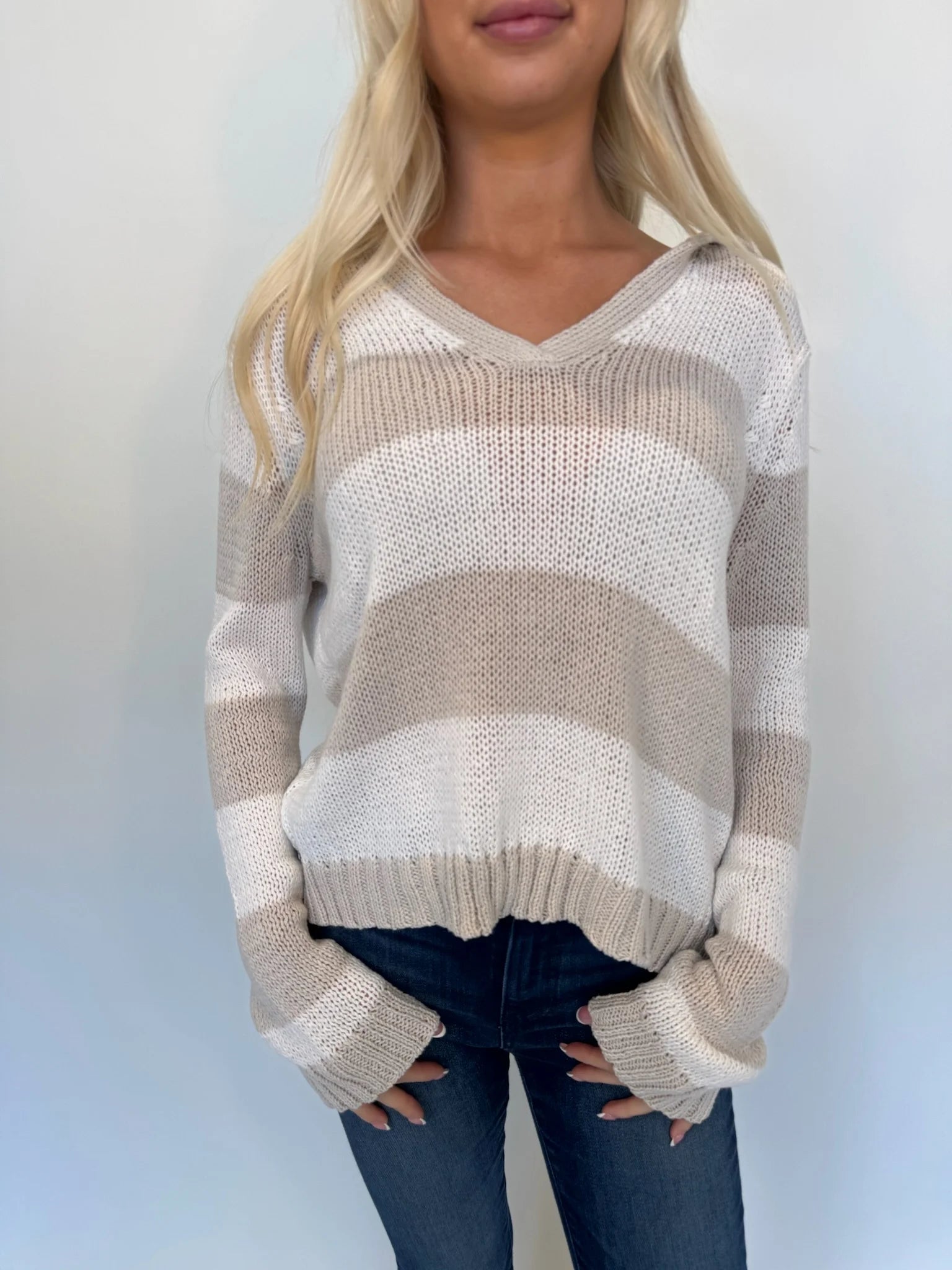 Wooden Ships | Marcell Striped Top | Close | Vagabond | Apparel | Boutique