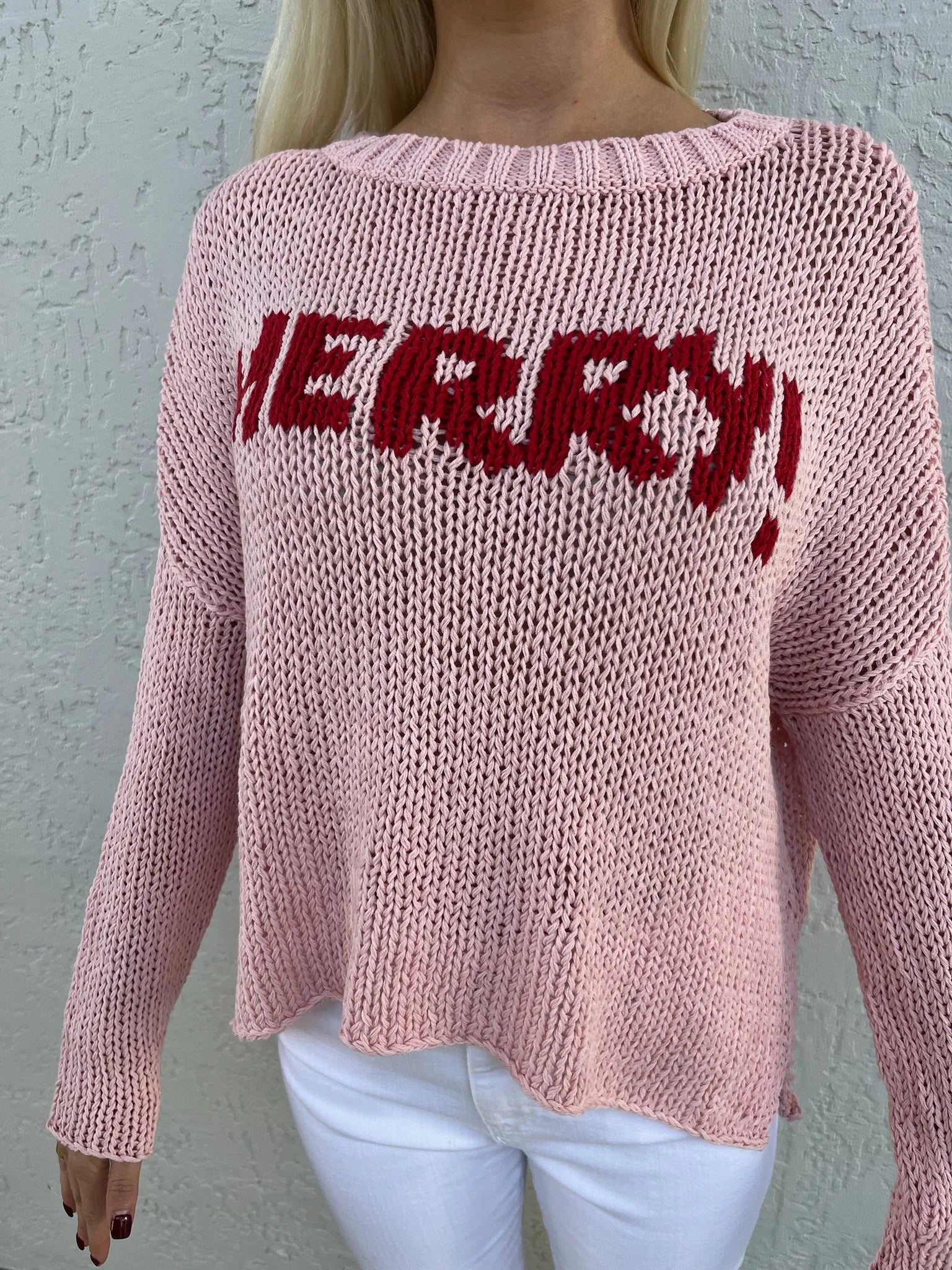 Wooden Ships | Merry Chunky Crew Model | Close | Vagabond | Apparel | Boutique