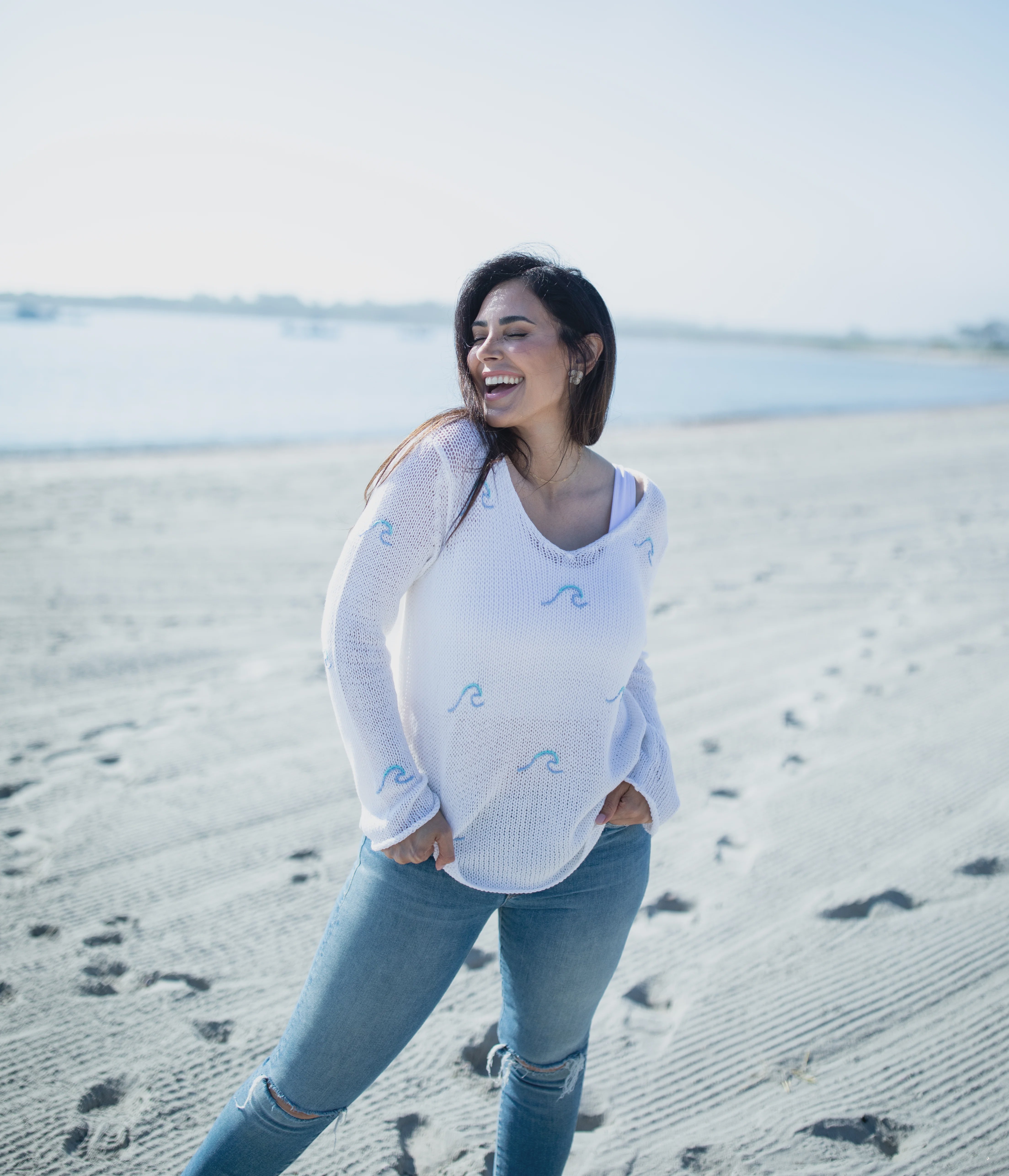 Wooden Ships | Waves V Cotton | Vagabond | Apparel | Boutique