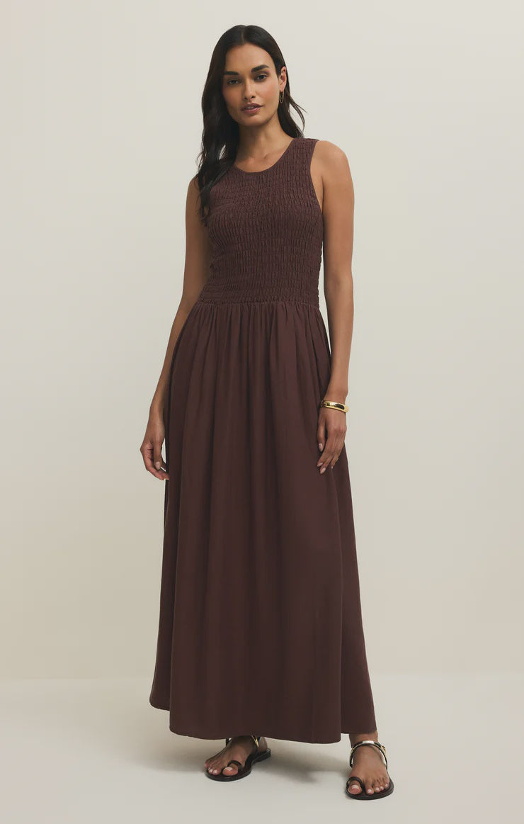 Z Supply | Juniper Maxi Dress | Chocolate Cherry | Vagabond | Apparel | Boutique