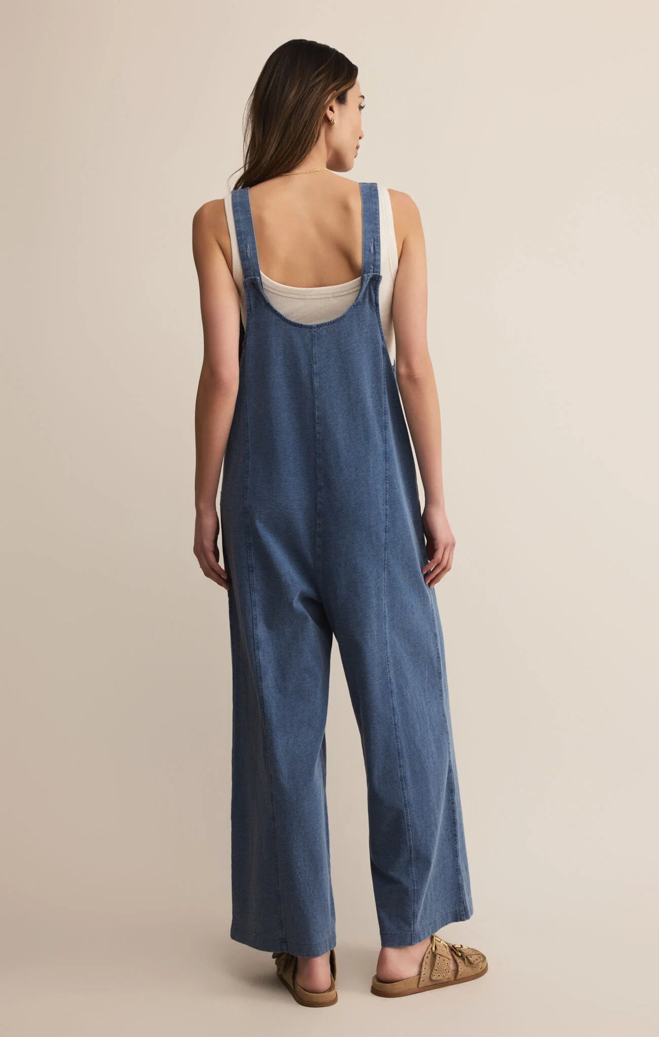 Z Supply | Brasila Denim Jumpsuit | Vagabond | Apparel | Boutique
