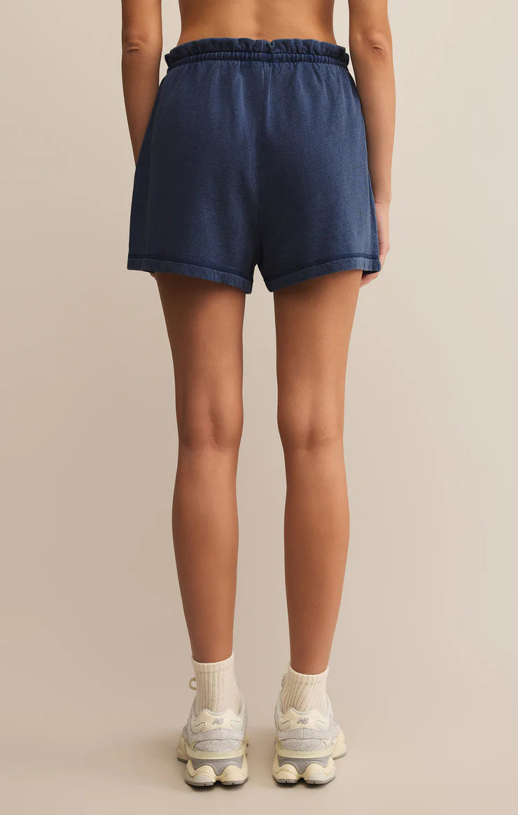 Z Supply Gael Knit Denim Short | Vagabond Apparel Boutique