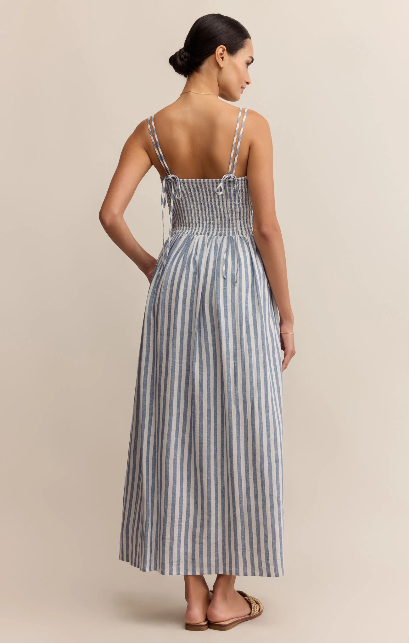 Z Supply | Nadine Stripe Midi Dress | Vagabond | Apparel | Boutique