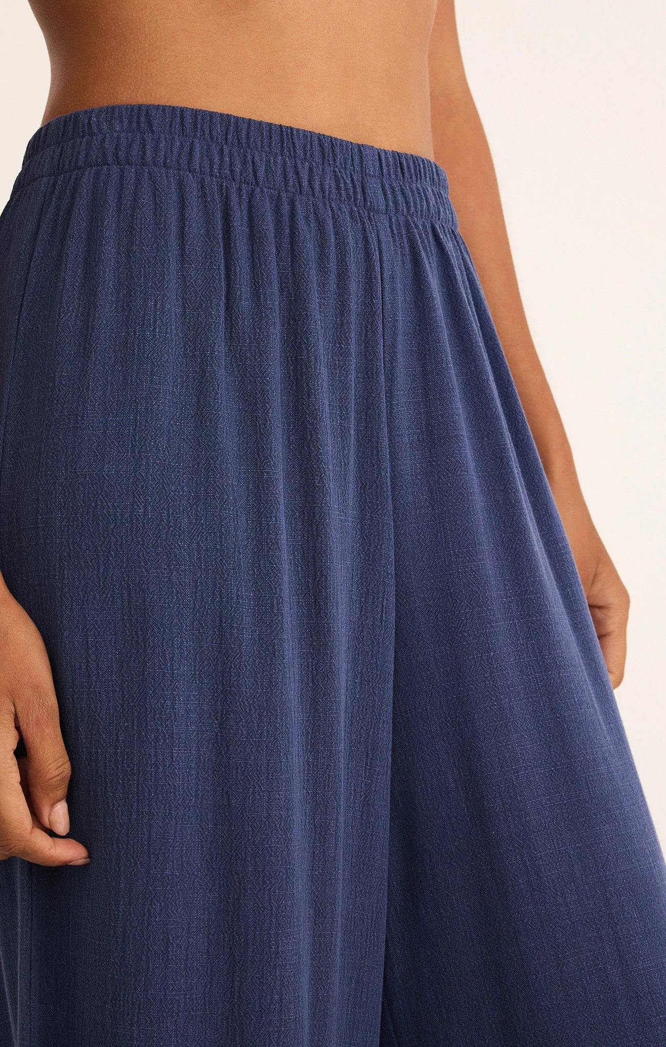 Z Supply | Scout Linen Rayon Pant | Yacht Close | Blue | Vagabond | Apparel | Boutique