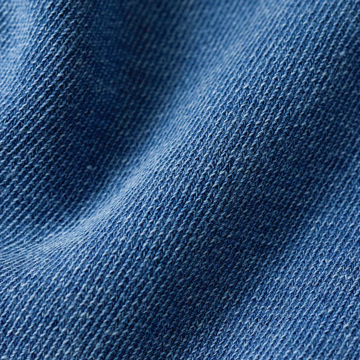 Z Supply | Curran Knit Denim Sweatshirt | Indigo | Swatch | Vagabond | Apparel | Boutique