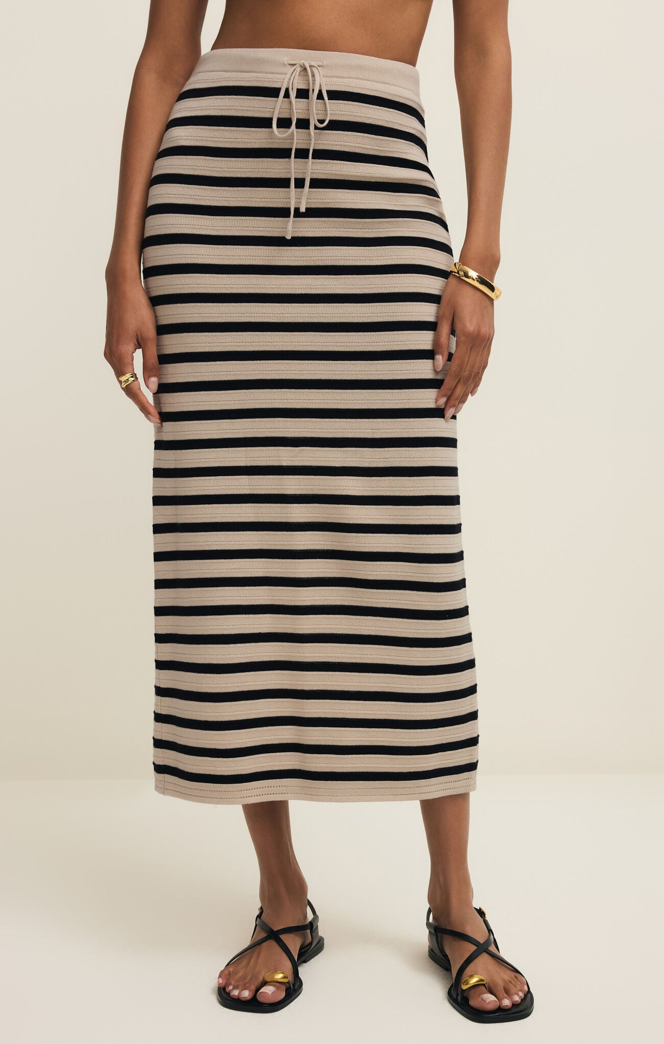 Z Supply | Emori Striped Skirt | Front | Vagabond | Apparel | Boutique