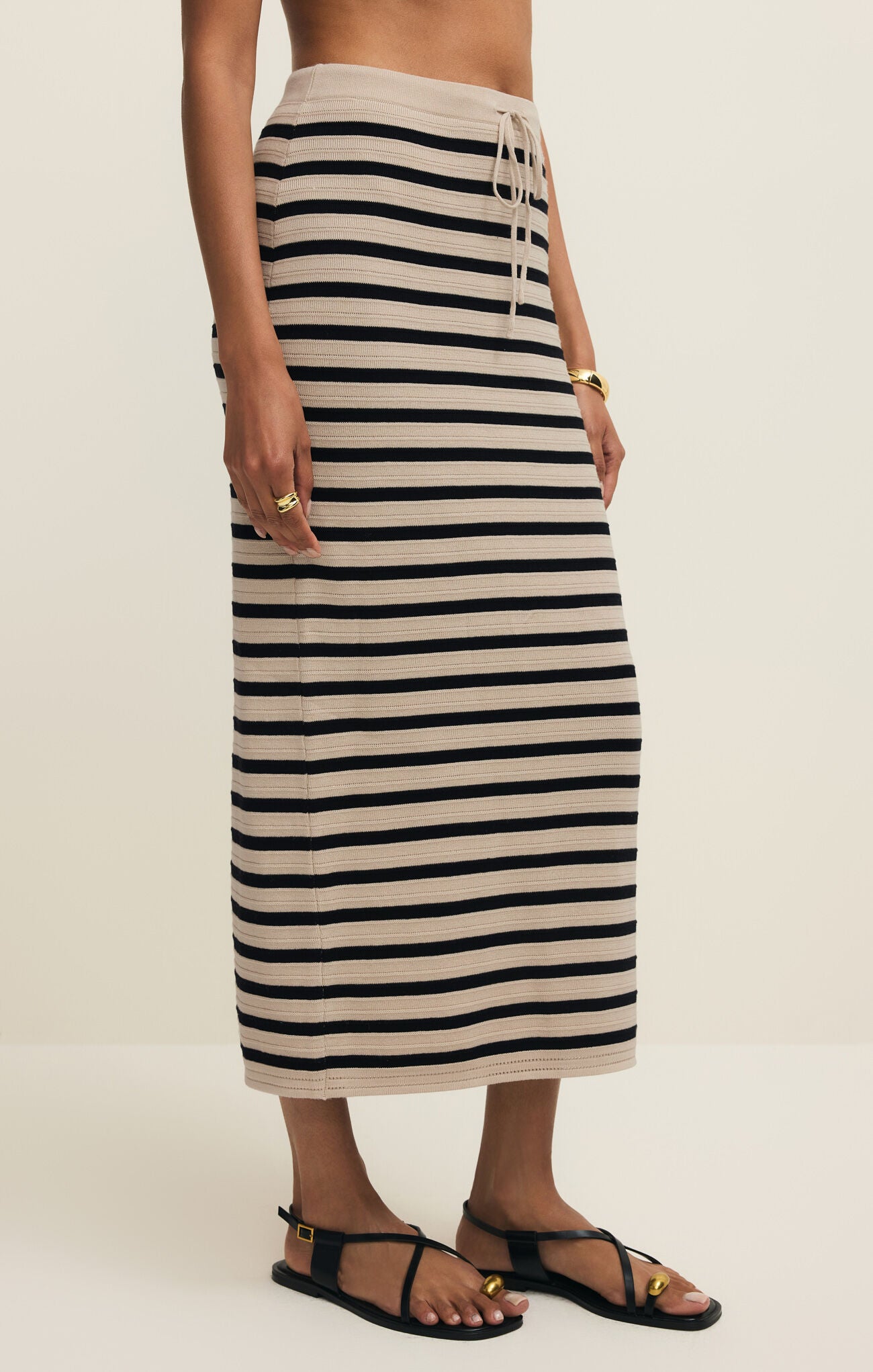Z Supply | Emori Striped Skirt | Side | Vagabond | Apparel | Boutique