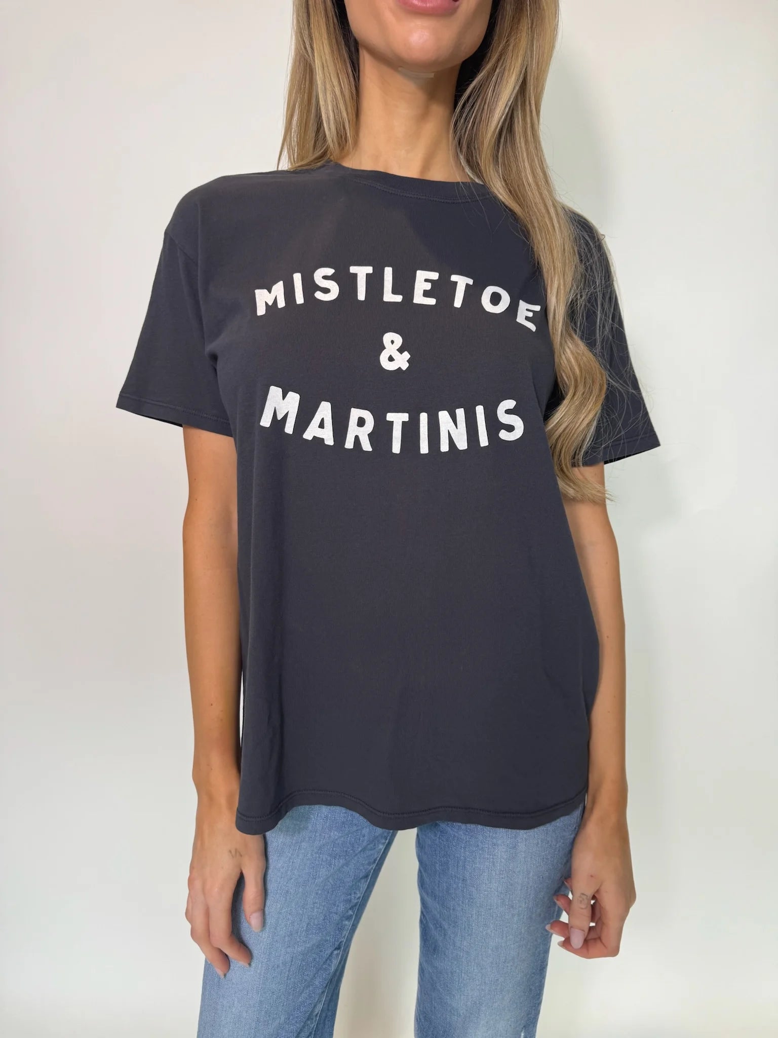 Z Supply | Mistletoe Boyfriend Tee | Vagabond | Apparel | Boutique