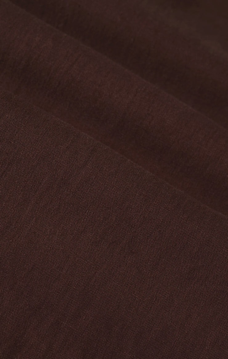 Z Supply | Scout Linen Pant | Chocolate Cherry | Swatch | Vagabond Apparel | Boutique