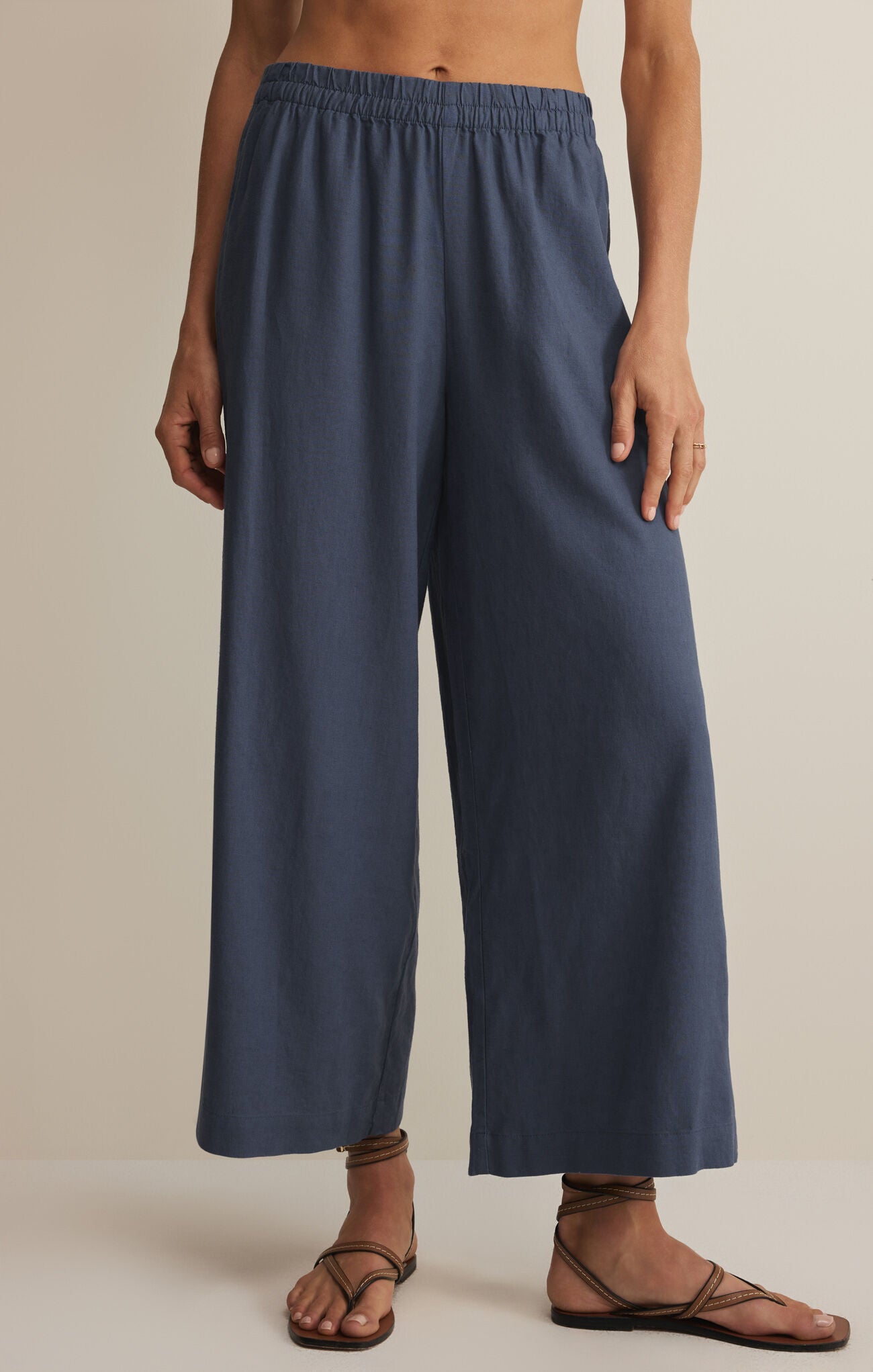 Z Supply | Scout Linen Pant | Vintage Indigo | Vagabond | Apparel | Boutique