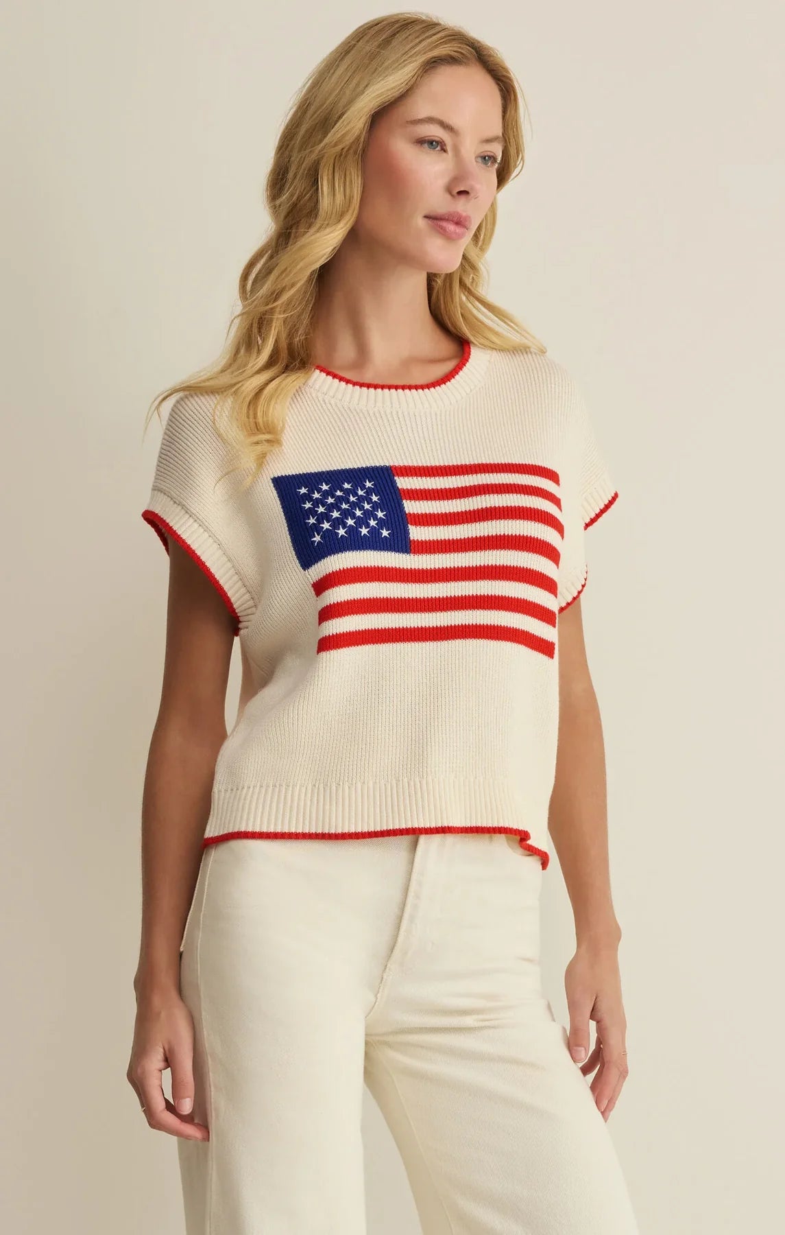 Z Supply | Sleeveless Patriot Sweater | Vagabond | Apparel | Boutique