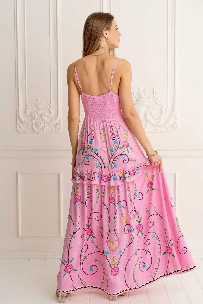 Zaimara | Malaga Maxi Slip Dress | Vagabond | Apparel | Boutique