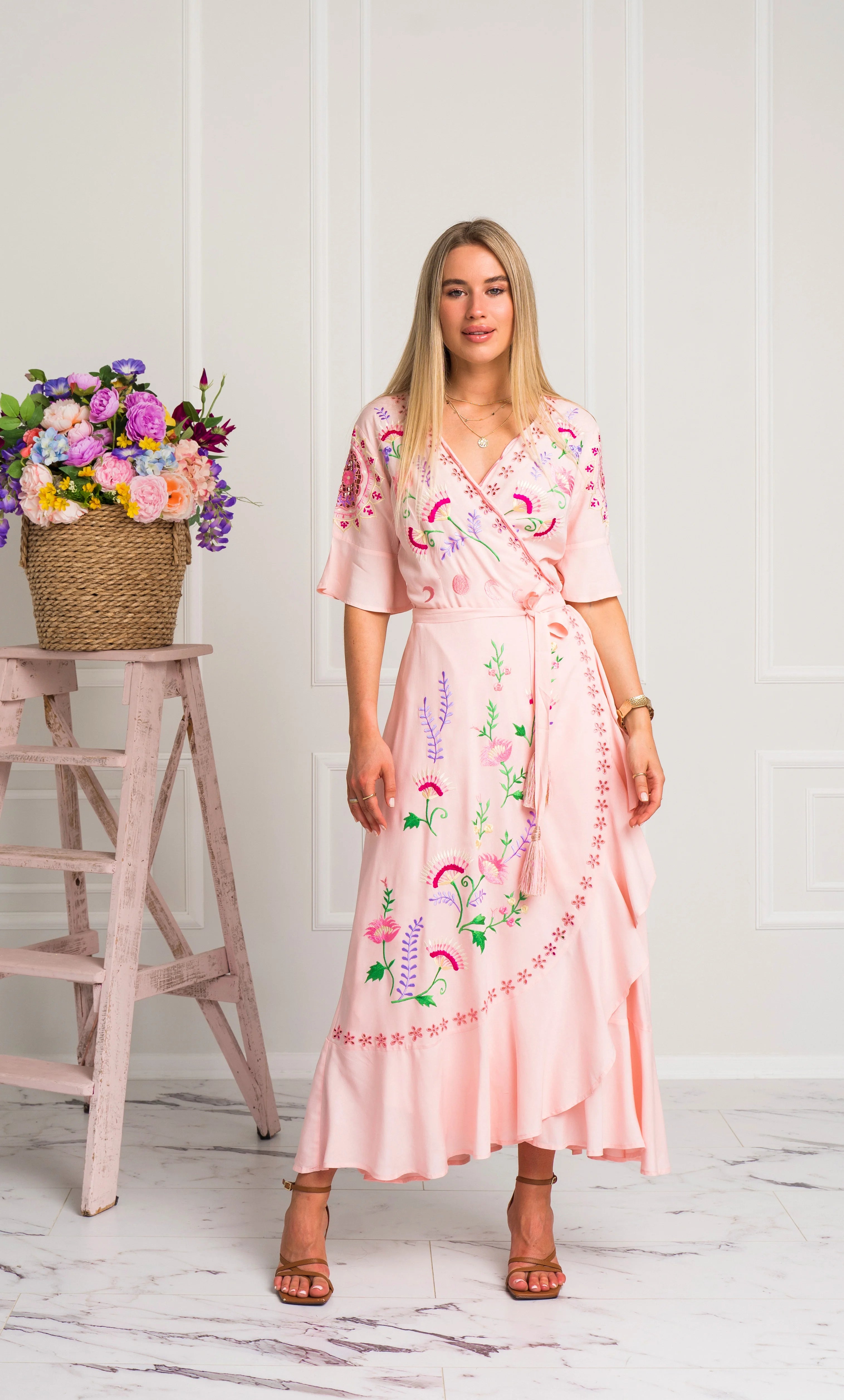 Zaimara | Amalfi Maxi Wrap | Dress | Vagabond | Apparel | Boutique