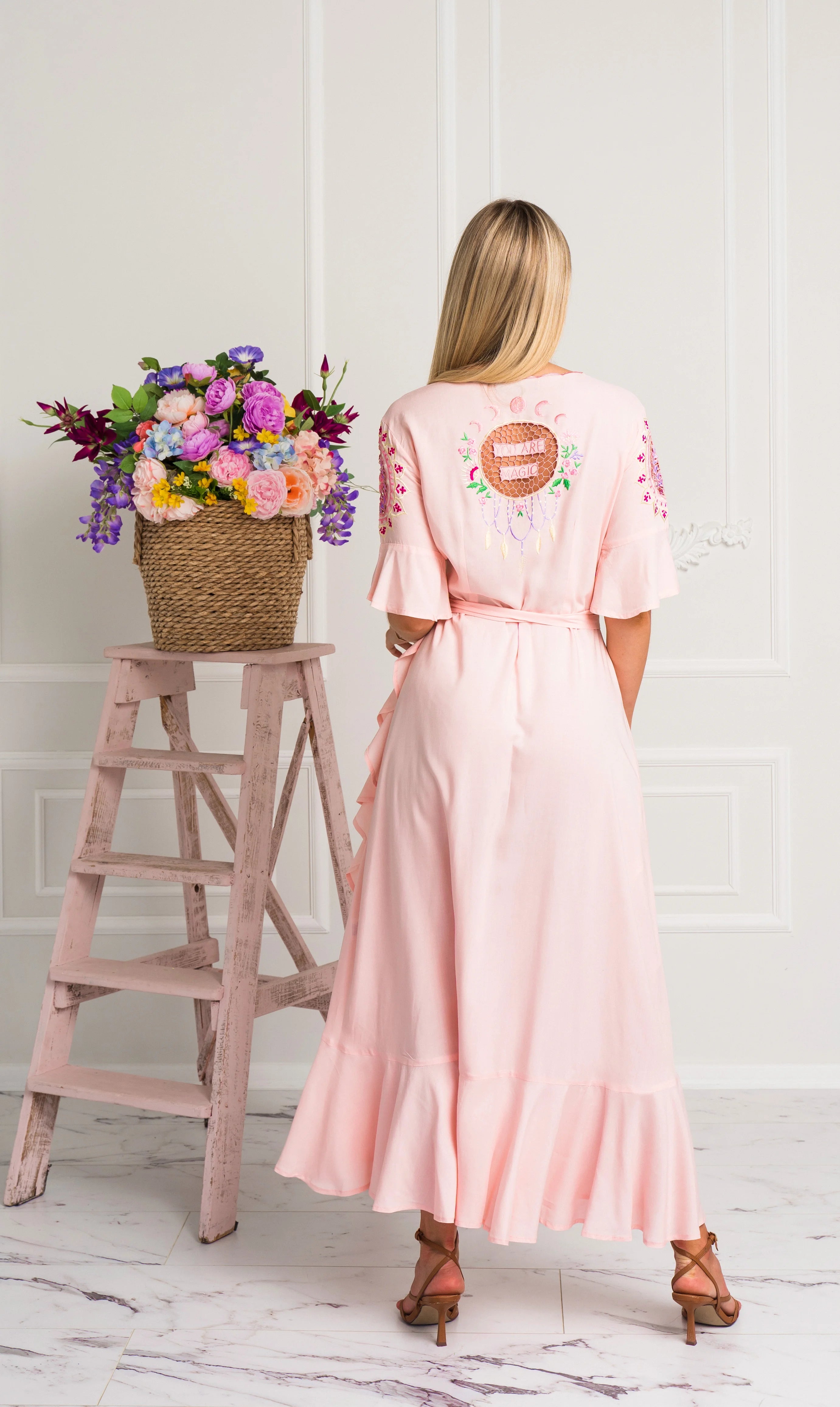 Zaimara | Amalfi Maxi Wrap | Dress | Vagabond | Apparel | Boutique