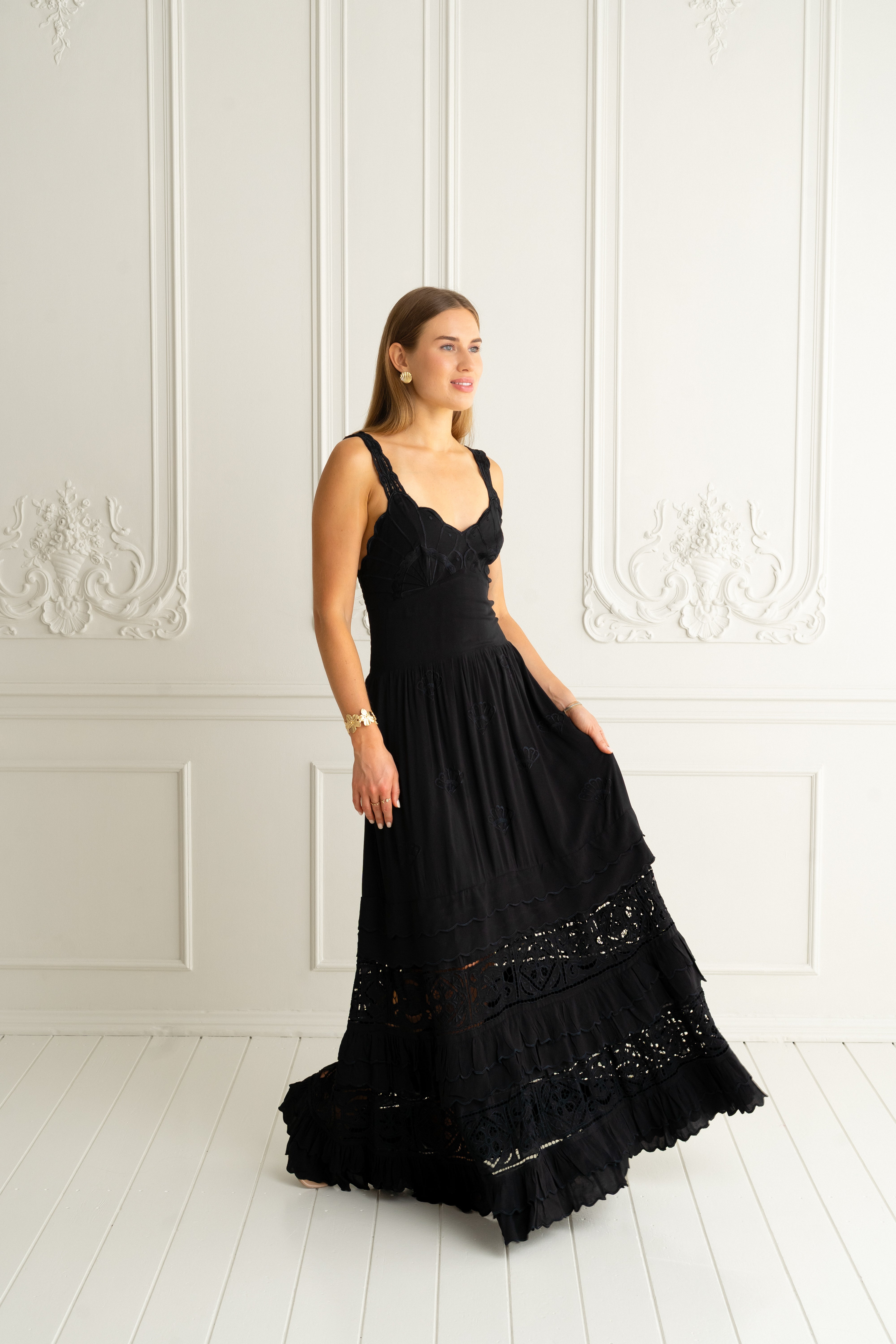 Zaimara | Anabella Gown | Front | Vagabond | Apparel | Boutique