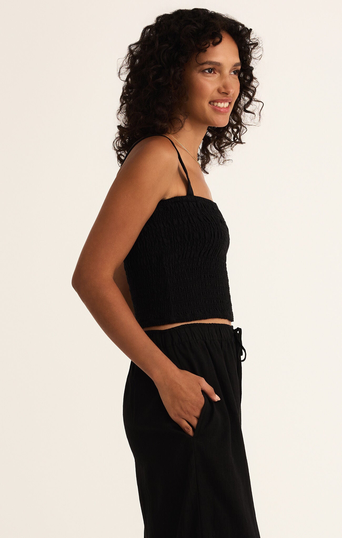 Z Supply Amelie Linen Top | Vagabond Apparel Boutique