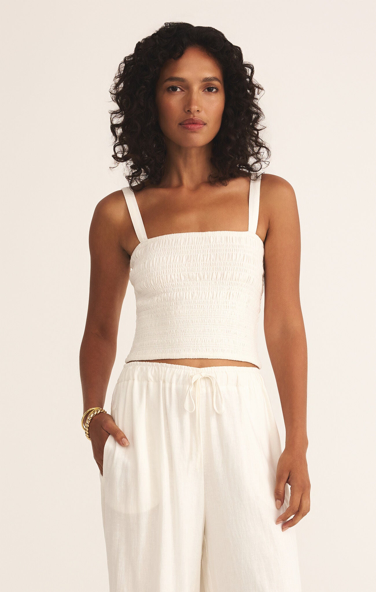 Z Supply Amelie Linen Top | Vagabond Apparel Boutique