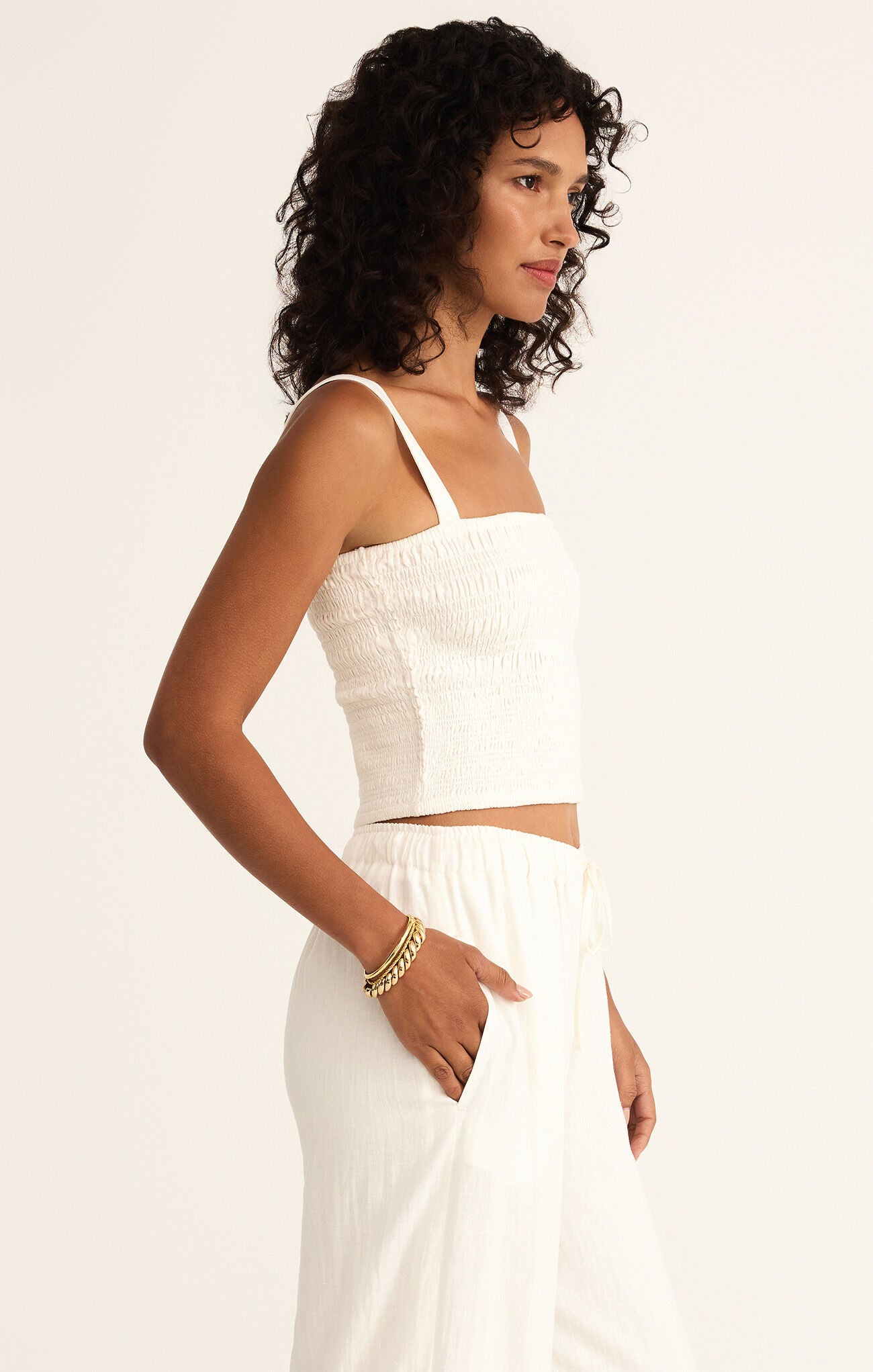 Z Supply Amelie Linen Top | Vagabond Apparel Boutique