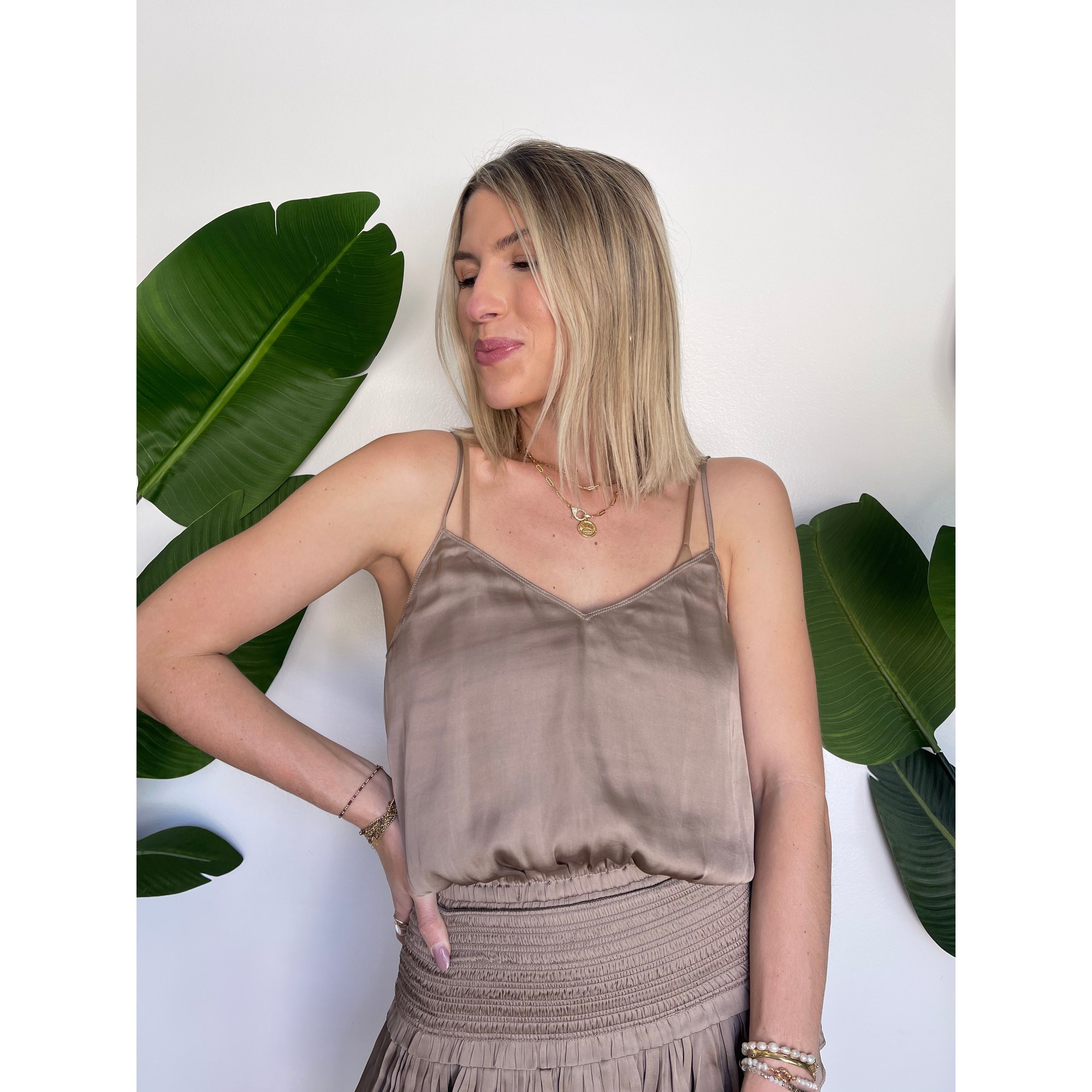 Reset Amore Top Mocha | Vagabond Apparel Boutique