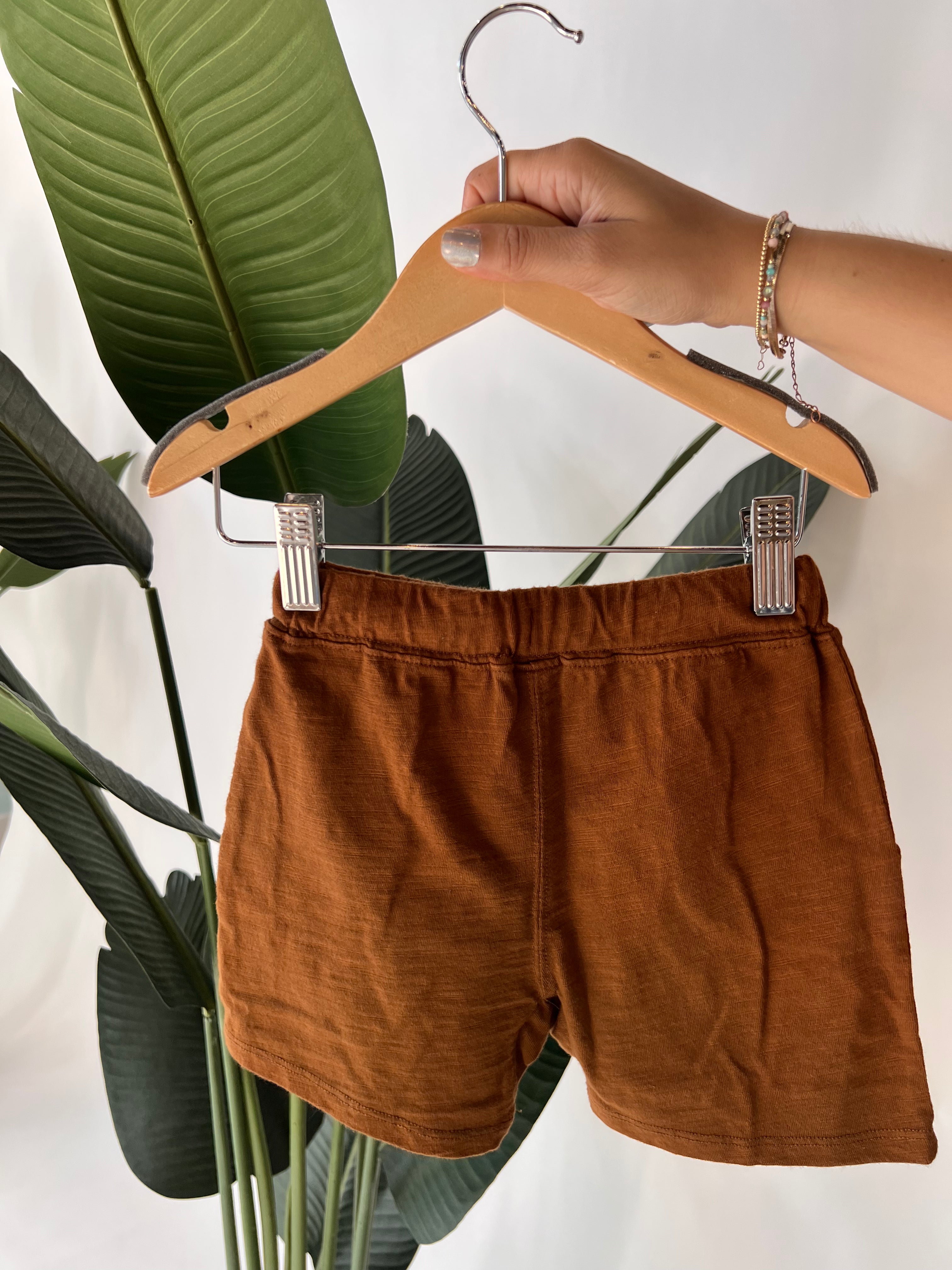 Rylee & Cru | Sam Short | Chocolate | Back | Vagabond | Apparel | Boutique