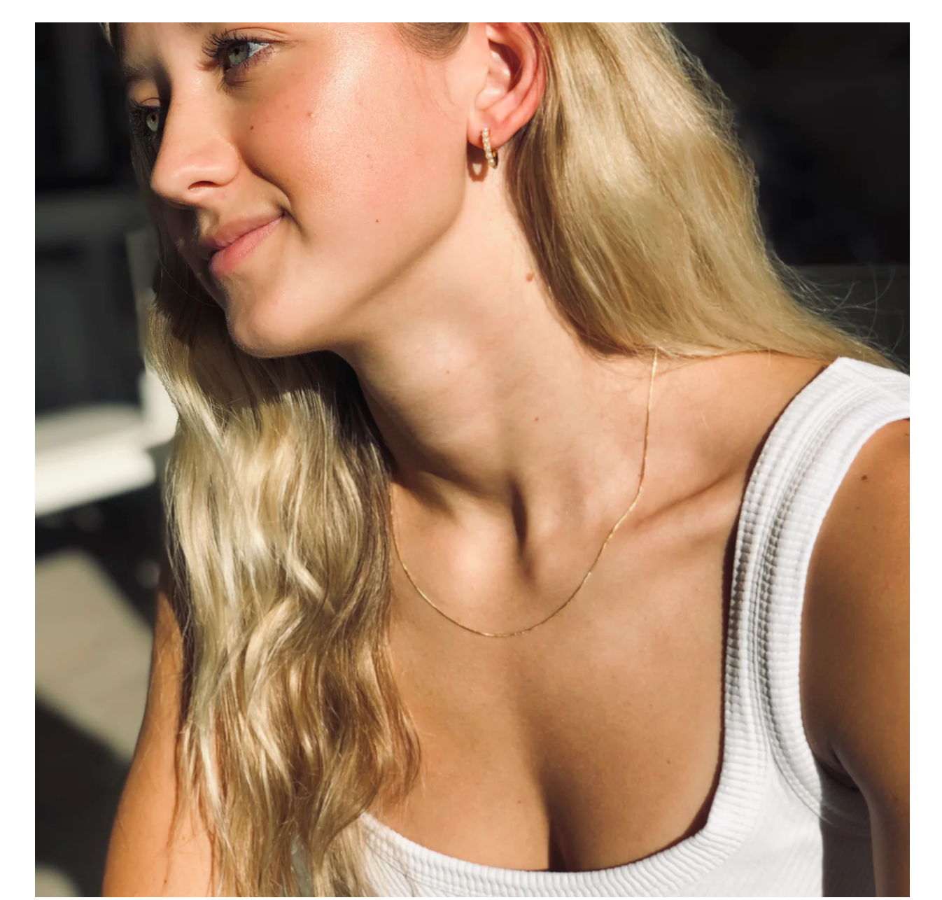 Silver Girl 1mm Snake Chain Necklace Gold Fill