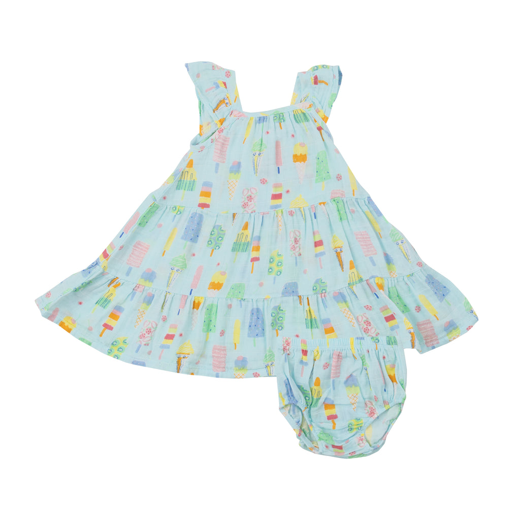 Angel Dear Popsicle Twirly Sundress and Diaper Cover