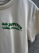 5801 Print House | Florida Map Crop Top | Front Left | Vagabond | Apparel | Boutique
