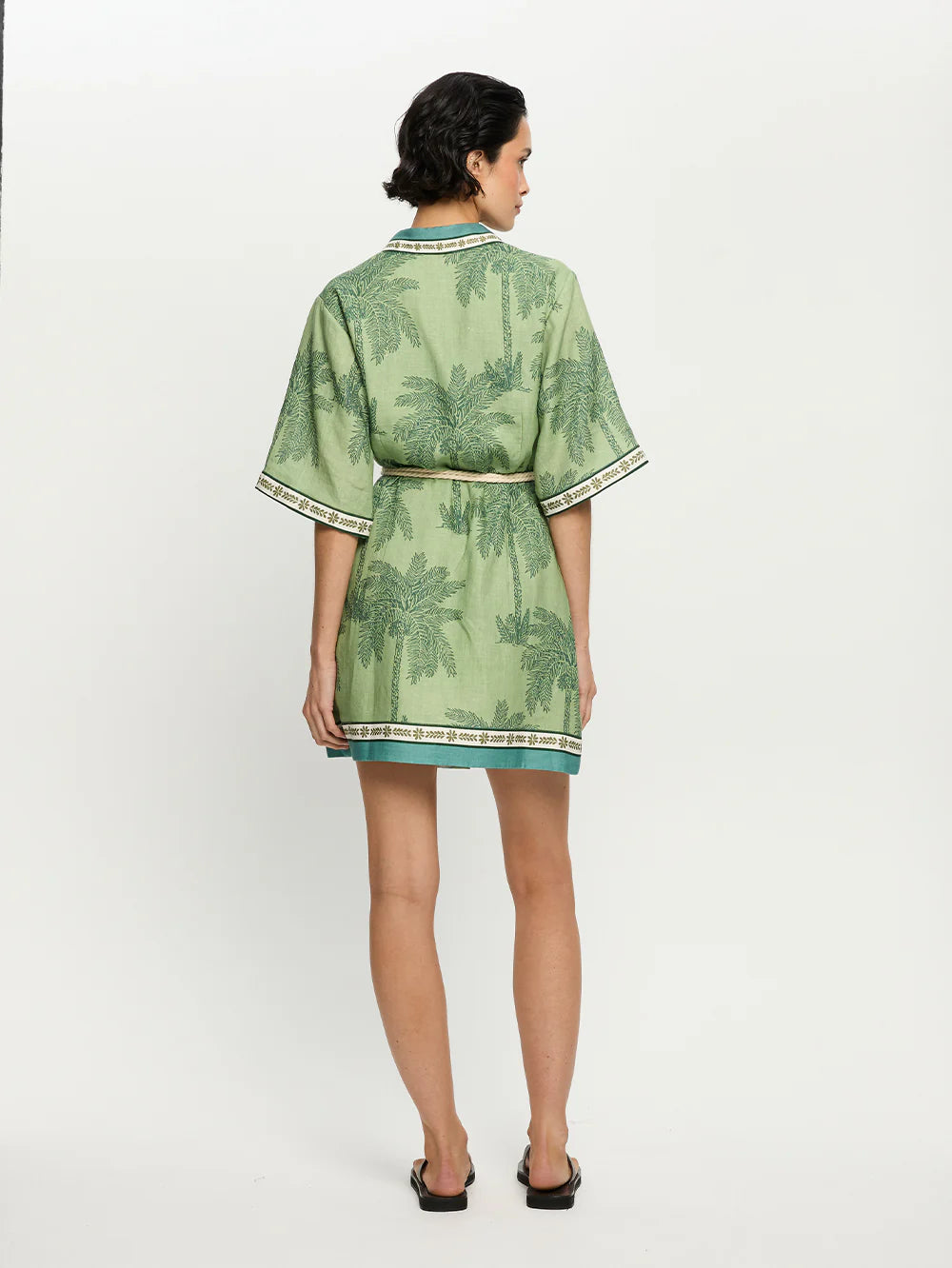Kivari | Alani Mini Shirt Dress | Back | Vagabond | Apparel | Boutique