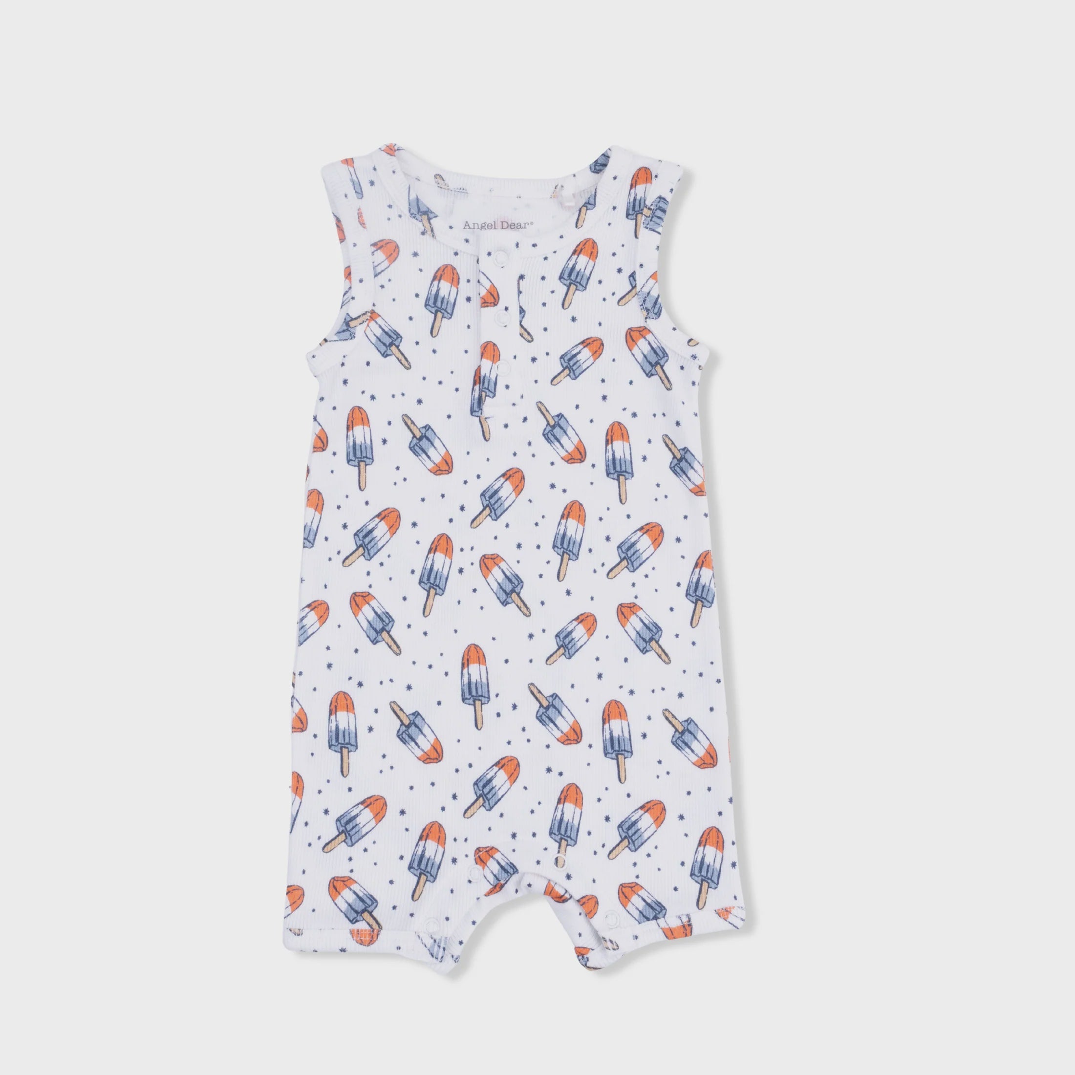 Angel Dear | Astro Pop Henley Shortie Romper | Vagabond | Apparel | Boutique