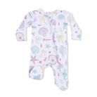 Angel Dear | Beach Days 2 Way Ruffle Back Zipper Footie | Vagabond | Apparel | Boutique
