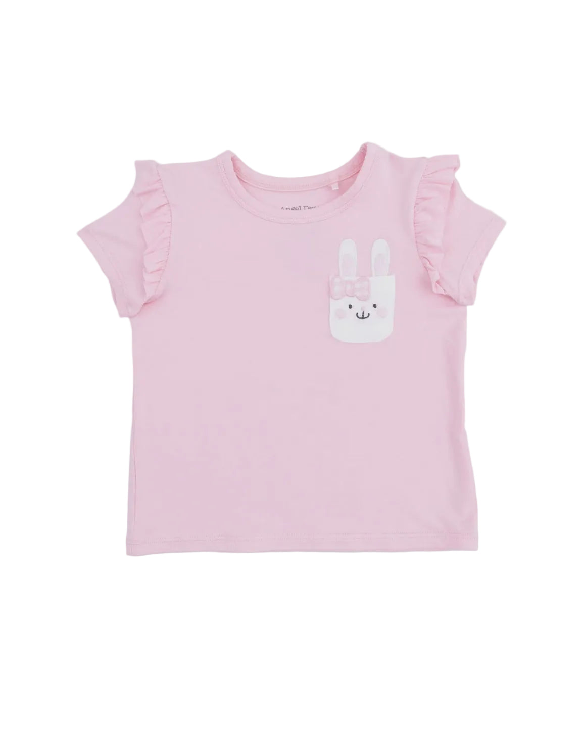 Angel Dear | Easter Ruffle Tee | Front | Model | Vagabond | Apparel | Boutique