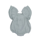 Angel Dear | Solid Muslin Jadeite V Neck Bubble | Stock | Vagabond | Apparel | Boutique