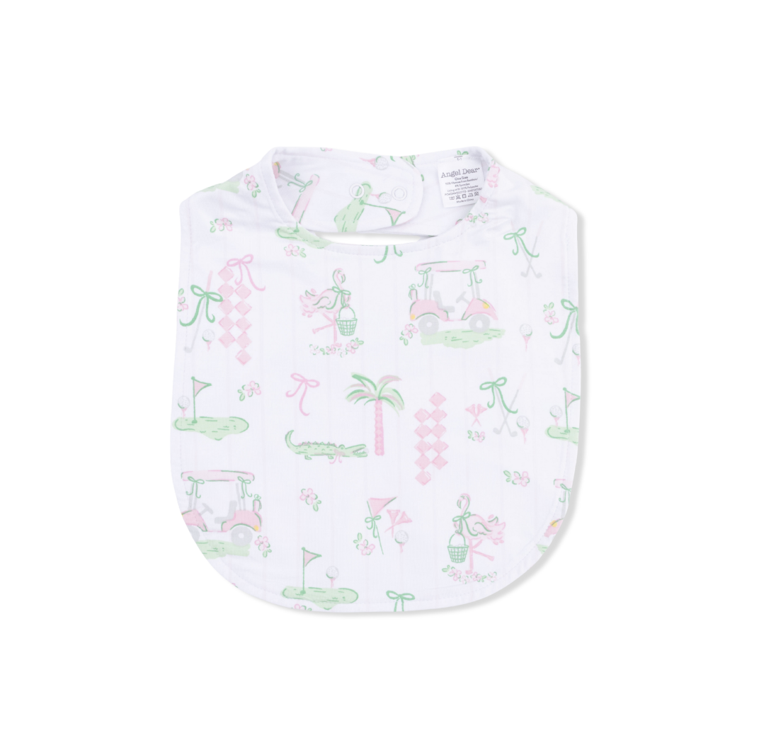 Angel Dear Pretty Golf Feeding Bib