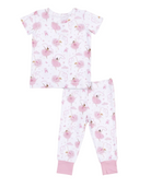 Angel Dear | Ribbon Ballerinas  Short Sleeve Lounge Set | Vagabond | Apparel | Boutique