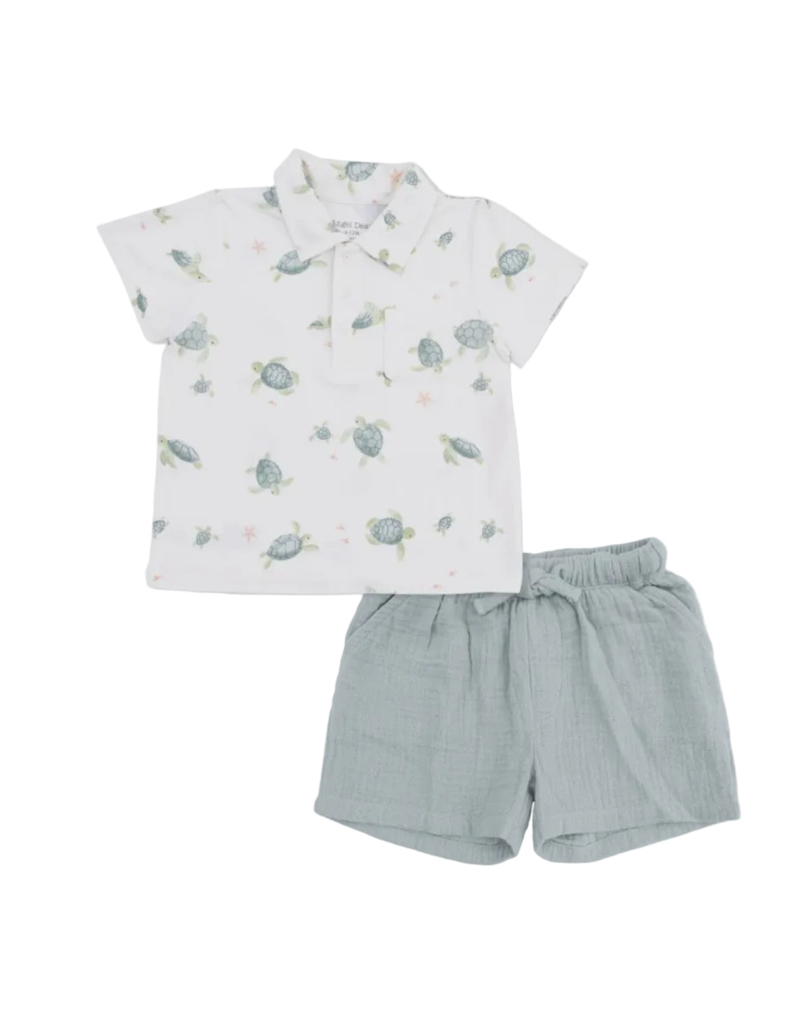 Angel Dear | Sea Turtles Polo W/ Casual Short | Vagabond | Apparel | Boutique