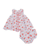 Angel Dear | Strawberry Bliss Jill Dress W/ Bloomer | Vagabond | Apparel | Boutique