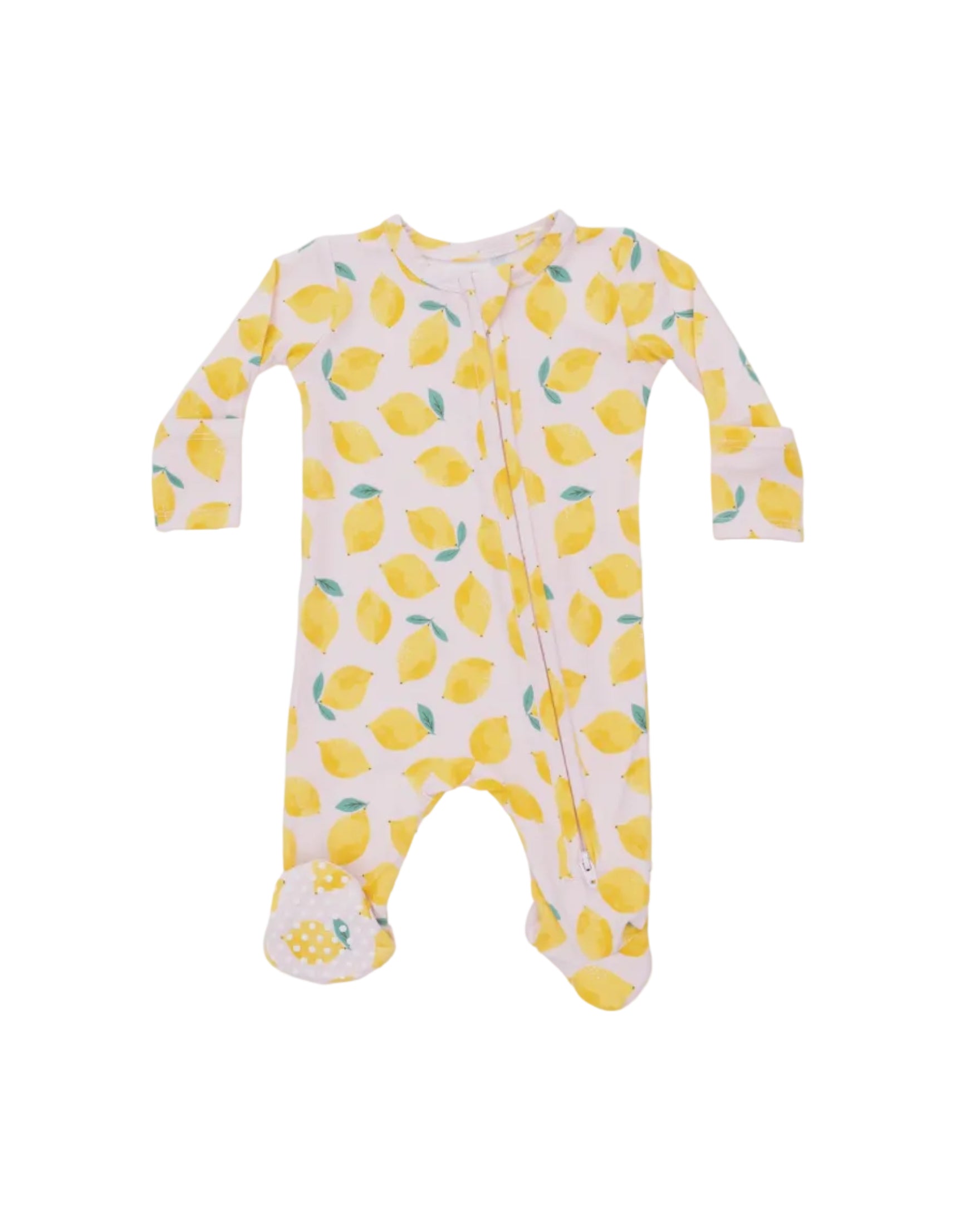 Angel Dear | Sunny Lemons 2 Way Zipper Footie | Vagabond | Apparel | Boutique