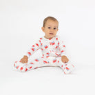 Angel Dear | Crabby Cutie 2 Way Zipper Footie | Model | Vagabond | Apparel | Boutique